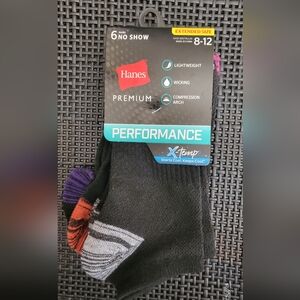 Six Pack No Show Performance X-Temp Socks